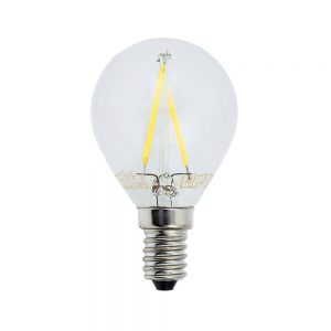 LED BULB G45 2W 200LM E14 175-265V 6000K FILAMENT