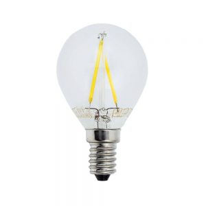 LED BULB G45 2W 200LM E14 175-265V 2700K FILAMENT