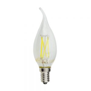 LED CETLE C35 4W 400LM E14 175-265V 6000K – TIP FILAMENT