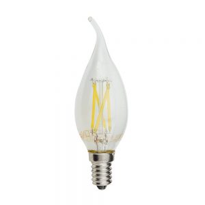 LED CETLE C35 4W 400LM E14 175-265V 4500K – TIP FILAMENT