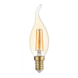 LED CETLE T35 E14 4W 400LM 2500K AC220-240V GOLDEN GLASS