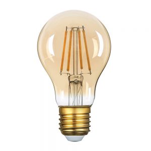 LED BULB A60 8W 700LM 2500K AC220-240V E27 GOLDEN GLASS