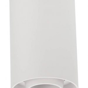 SPOTLIGHT FIXTURE ROUND PLASTIC GU10-SOCKET WHITE IP20 MAX-10W