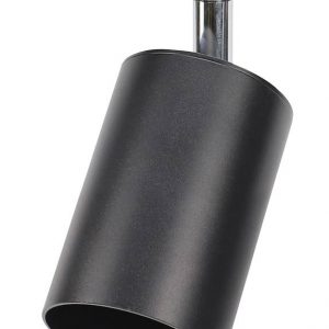 TRACKLIGHT FIXTURE ALUMINIUM BLACK GU10-SOCKET IP20 MAX-35W