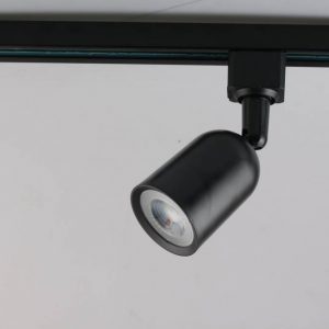 TRACKLIGHT FIXTURE PLASTIC BLACK GU10-SOCKET IP20 MAX-10W