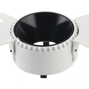 SPOTLIGHT FIXTURE ALUMINIUM ROUND WHITE GU10-SOCKET IP20 MAX-35W