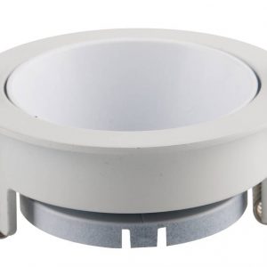 SPOTLIGHT FIXTURE ALUMINIUM ROUND WHITE/WHITE-REFLECTOR GU10-SOCKET IP20 MAX-35W