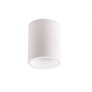 CEILING LAMP SURFACE ROUND GYPSUM GU10-SOCKET MAX-10W