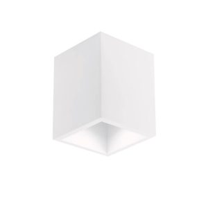 CEILING LAMP SURFACE SQUARE GYPSUM GU10-SOCKET MAX-10W