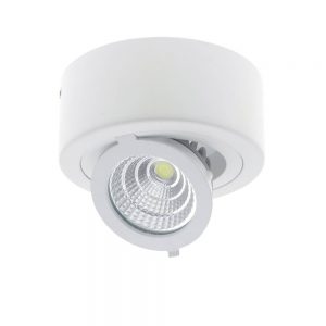 12W LED COB SURFACE DOWNLIGHT ROUND ADJUSTABLE 6000K