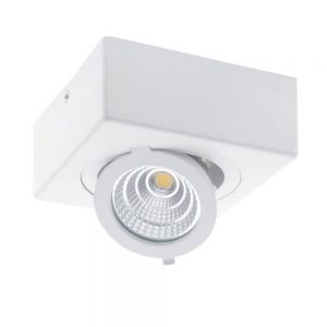 12W LED COB SURFACE DOWNLIGHT SQUARE ADJUSTABLE 2800K