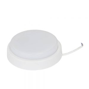 12W LED SURFACE PANEL 900LM AC180-265V ROUND 2800K – IP65