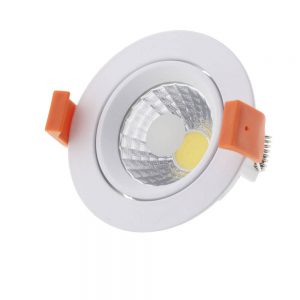 8W LED COB DOWNLIGHT ROUND ROTATABLE 4500K