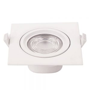 10W LED COB DOWNLIGHT SQUARE ROTATABLE AC100-240V 750LM 6000K