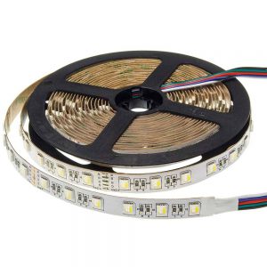 LED STRIP RGB+WH+WW 60L/M 24V 12MM 9.5W/M 1600LM/M IP20