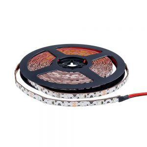 LED S-STRIP 2835 IP20 60LEDs/m 6mmW DC12V 7.2W/m 5m/roll RED