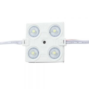 LED LENS MODULE 4 2835 160° DC12V 2.4W IP65 6500K 43*38*6.5mm