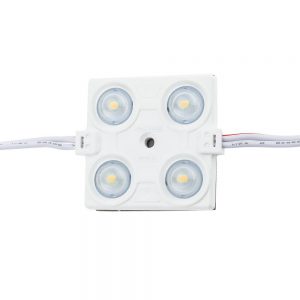 LED LENS MODULE 4 2835 160° DC12V 2.4W IP65 3000K 43*38*6.5mm