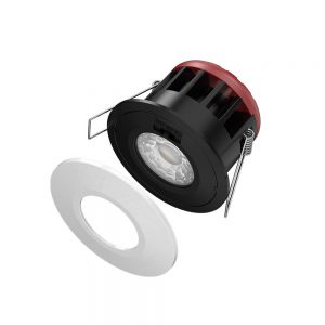 LED FIRE-RATED FIXTURE 10W 40° 750LM CCT-CHANGE 200-240Vac CRI>80 PF>0.9 IP65