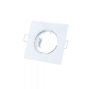 SQUARE RING NON-ADJUSTABLE WHITE BODY 82*82*29mm G5.3