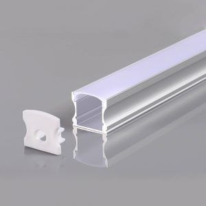 ALUMINIUM PROFILE FOR LED STRIP GRAY L=2m 17.2×14.4x12mm