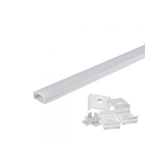 ALUMINIUM PROFILE FOR LED STRIP GRAY 6 mm L=1m