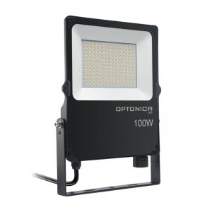 LED SMD FLOODLIGHT 100W AC200-277V IP66 100LM/W PF>0.9 CCT-CHANGING WITH BREATH PLUG