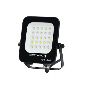 LED SMD FLOODLIGHT BLACK 10W 900LM AC220-240V 90° IP65 6000K