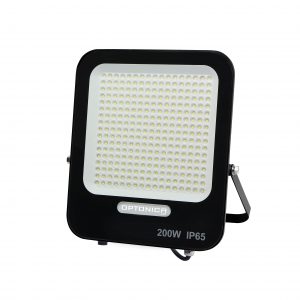 LED SMD FLOODLIGHT BLACK 200W 18000LM AC220-240V 90° IP65 6000K