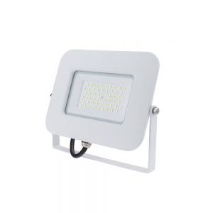 LED SMD FLOODLIGHT WHITE EPISTAR 50W AC170-265V 150° IP65 6000K 70CM CABLE