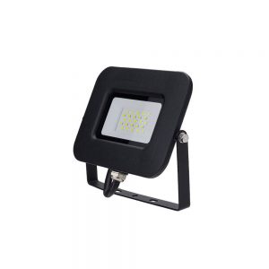 LED SMD FLOODLIGHT BLACK EPISTAR 20W AC170-265V 150° IP65 4500K 70CM CABLE