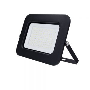 LED SMD FLOODLIGHT BLACK EPISTAR 100W AC170-265V 150° IP65 6000K 70CM CABLE