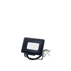 LED SMD FLOODLIGHT BLACK 10W 800LM AC220-265V 120° IP65 6000K