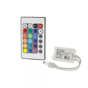 REMOTE CONTROL LED STRIP RGB – 16 BUTTONS 72W 12V 6A