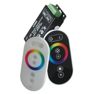 REMOTE CONTROL LED STRIP RGB MINI 216W 18A – TOUCH CONTROLLER BLACK