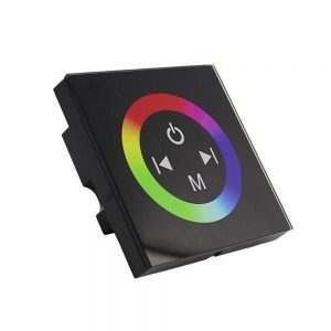 RGB SENSOR DIMMER WALL MOUNTED BLACK