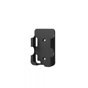 BLACK WALL MOUNTED HOLDER FOR REMOTE CONTROL