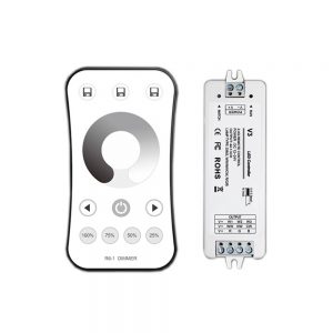 LED SINGLE COLOR DIMMING REMOTE CONTROL SET RF 2.4G 3CH 3*4A V3