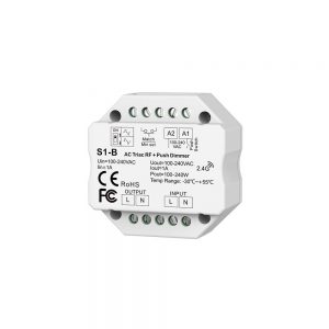 AC TRIAC RF DIMMER S1-B 100-240VAC RF2.4G 1A*1CH 110W/220W(110V/220V)