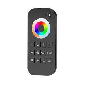 RGB+COLOUR TEMPERATURE REMOTE CONTROL RT10 4 ZONES – BLACK