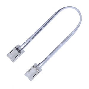 TWO END CONNECTOR WITH WIRE 8MM