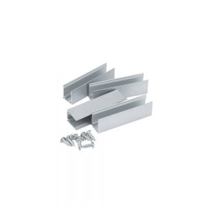 LED FLEX-NEON ALUMINIUM CHANNEL WITH 2 SCREWS 5CM SINGLE COLOUR