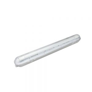 FIXTURE FOR ONE SIDE POWER LED TUBE T8 1*60CM IP65