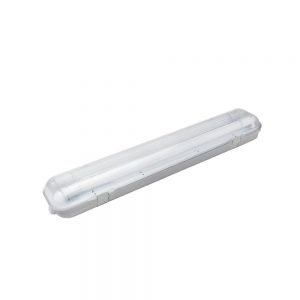 FIXTURE FOR ONE SIDE POWER LED TUBE T8 2*120CM IP65