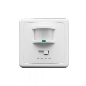 PIR MOTION SENSOR IP20 AC220-240V D:9m 160° Lux:10-2000