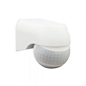 PIR MOTION SENSOR IP54 AC220-240V D:12m 180° Lux:10-2000