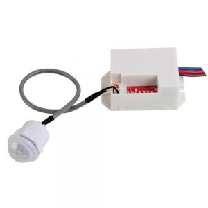 PIR MOTION SENSOR IP65 AC220-240V D:2-10m 120° Lux:10-2000