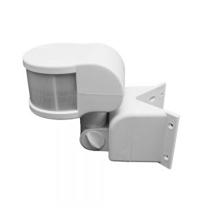 PIR MOTION SENSOR IP44 AC220-240V D:16m 300° Lux:10-2000