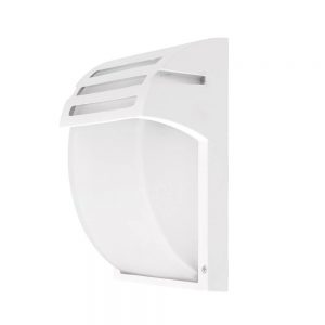 WALL LIGHT MATT WHITE ALUMINIUM 1*E27