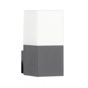 WALL LIGHT ALUMINIUM DARK GREY 1*E27 IP54